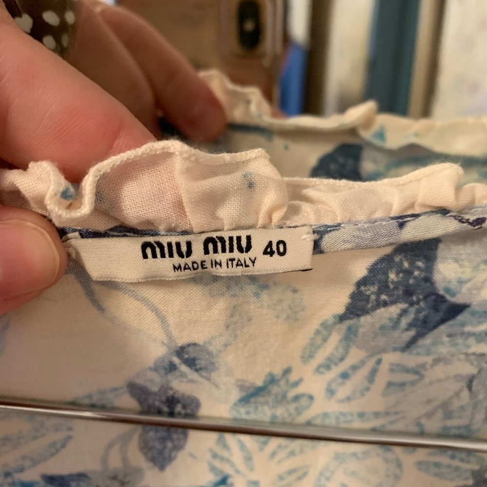 Italian MIU MIU summer dress. - Picture 3 of 3